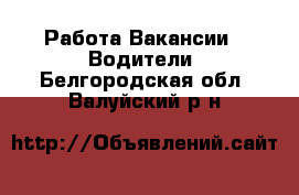 Работа Вакансии - Водители. Белгородская обл.,Валуйский р-н